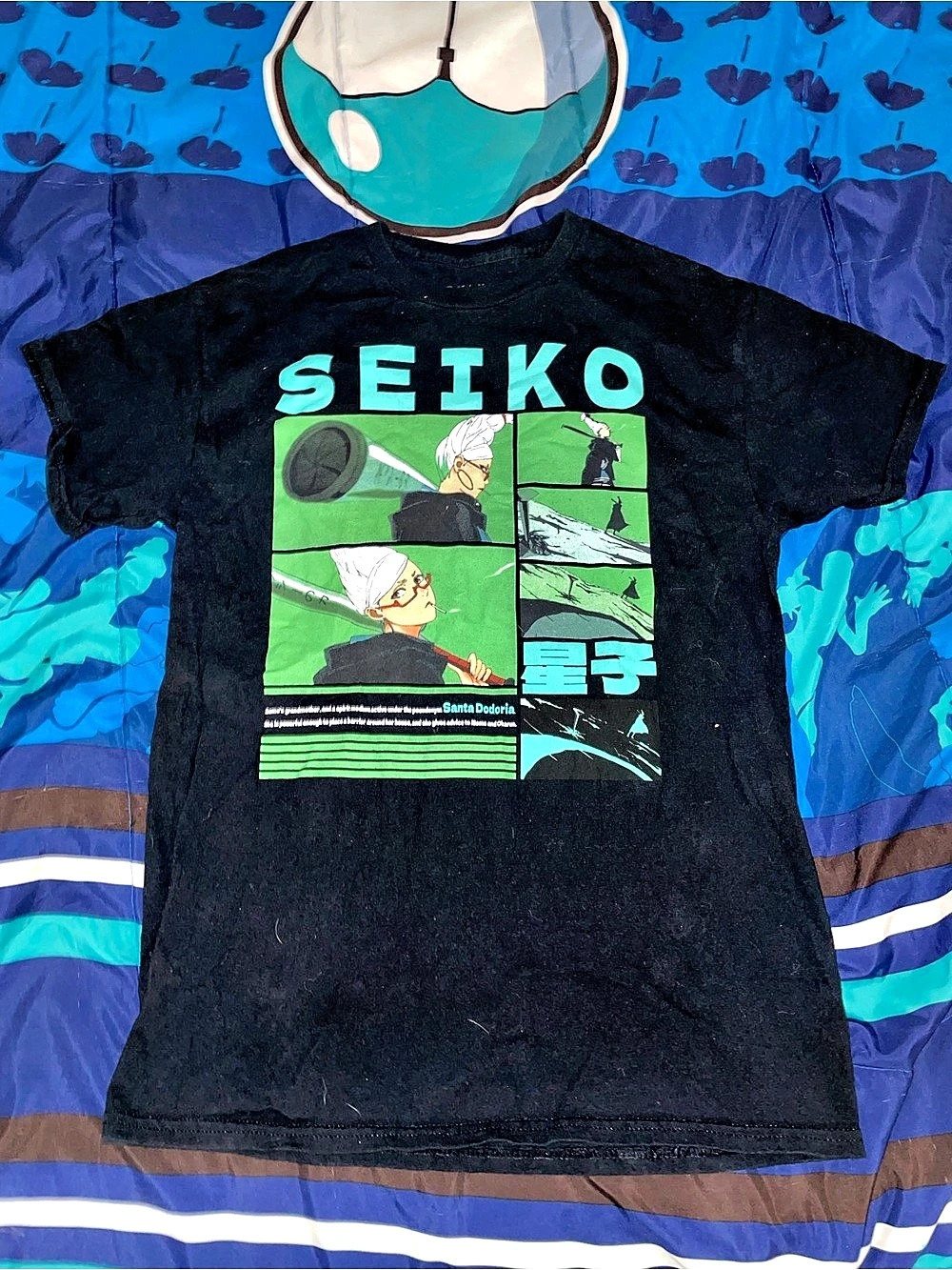 Black Size Medium Dandadan Seiko Multi-Portrait T-Shirt - BoxLunch E